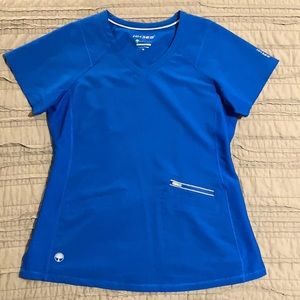 Healing Hands HH360 Royal Blue Scrub Top
